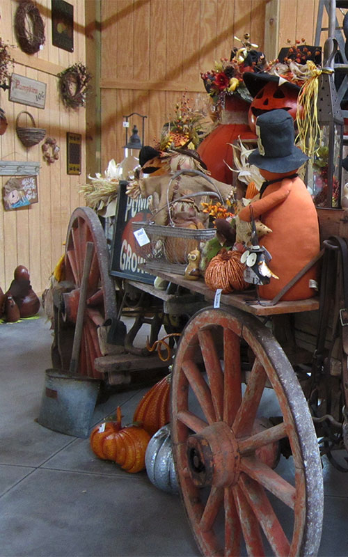 Stop by the Pumpkin Pantry and Gift Shop at The Walters' Farm Pumpkin Patch and Corn Maze in Burns, KS, near El Dorado and Wichita,  for Kansas made gifts and great holiday decorations and sweet treats!