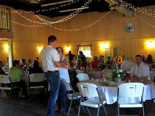 The event barn at The Walter's Farm near Wichita, Kansas is perfect for weddings, receptions, balls, concerts, and more!
